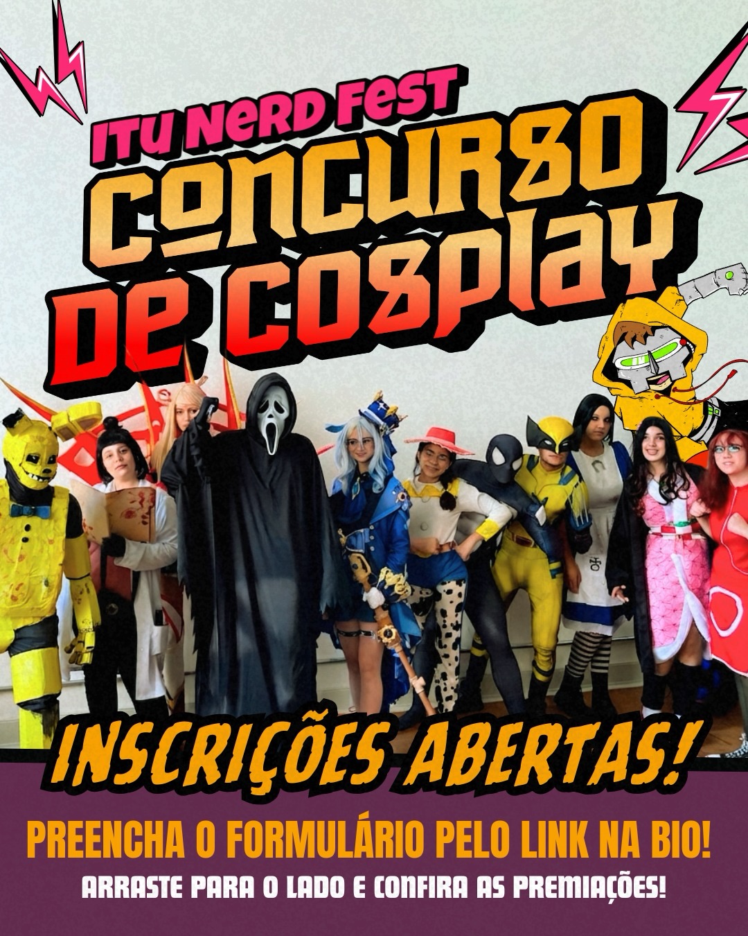 Concurso de Cosplay do Itu Nerd Fest 2026